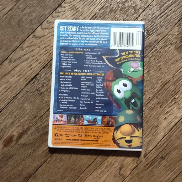 Big Ideas Jonah a veggie tales movie dvd - Picture 2 of 2